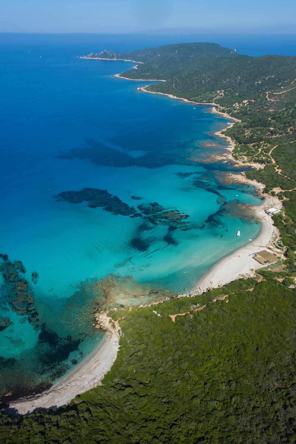 Plage de Cala dOrzu - Porticcio Taravo Tourisme