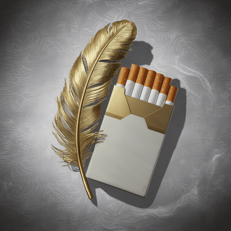 Plume d'or tabac