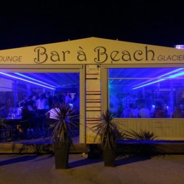 Bar a beach Porticcio
